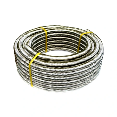 Труба гофр нерж SS304 25A Ру15 (10м) неотожжен STAHLMANN SP3042510010