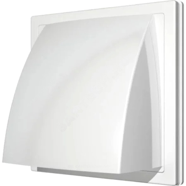 Выход стенной пласт ASA 150х150 обр кл фл D100 бел Эра 1515К10ФВ