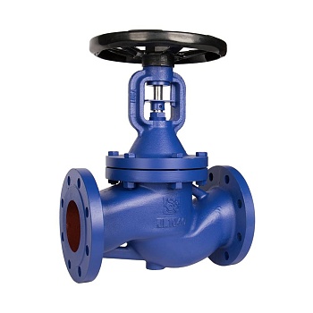 Вентиль запорный сильфонный РАШВОРК 334-080-16,DN080, PN16, корпус - GJL-250 (GG25) AISI420, Ф/Ф