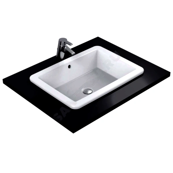 Умывальник меб STRADA 59 3/вел б/отв б/к Ideal Standard K078001