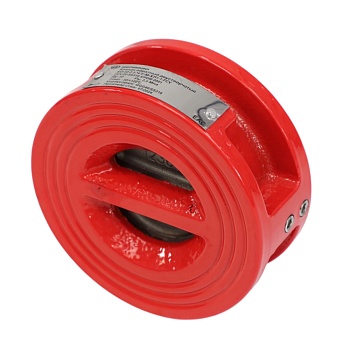 Клапан обр 2/ств чуг FCV Ду100 Ру25 м/фл ств/нерж пож Benarmo