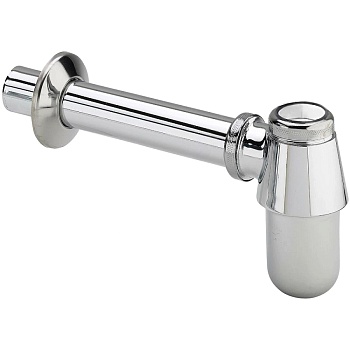 Сифон умыв бут б/вып 1 1/4"x32 лат пр/тр хром Haiba HB80