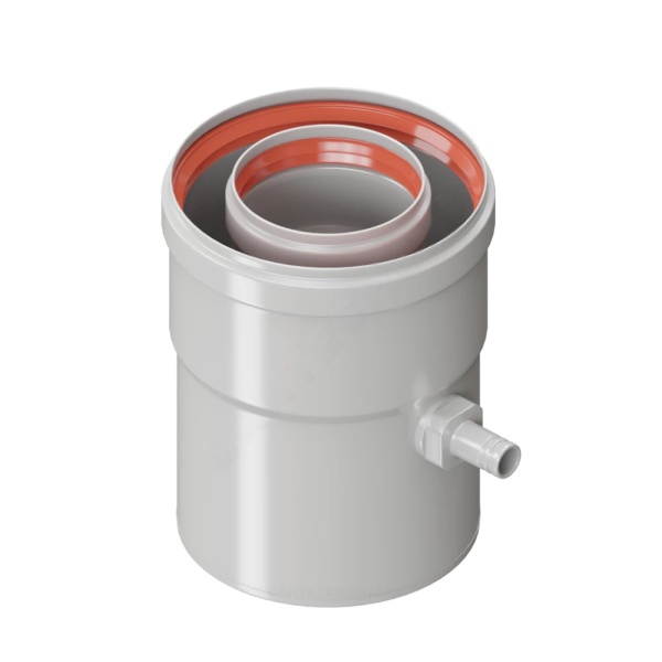 Конденсатоотводчик коаксиал 60/100мм KRATS CT60100