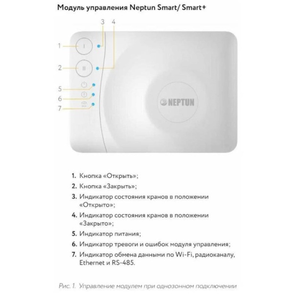 Модуль расширения Neptun Smart. RS485