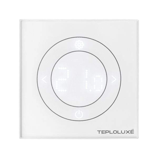 Терморегулятор электронный Теплолюкс Solus Zen Wi-Fi белый/белый