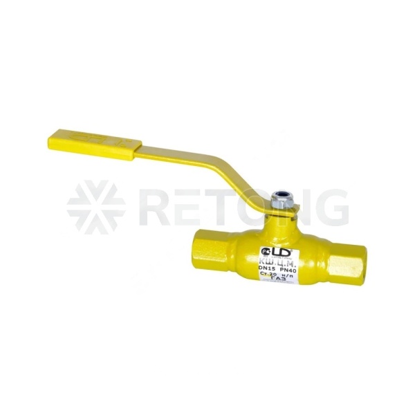 Кран шар ст газ КШ.Ц.М Ду20 Ру40 м/м LD GAS.020.040.Н/П.02