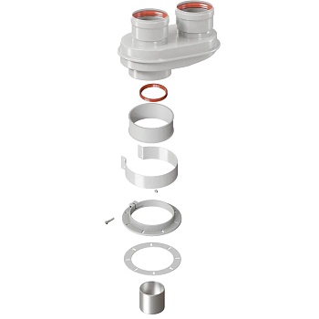 Адаптер д/перех 60/100х80/80мм KRATS VA80-80T-01