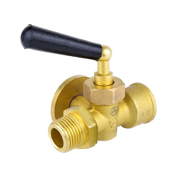 Кран д/ман лат 1065 G1/2" Ру16 м/р рук фл Aquasfera 1065-01