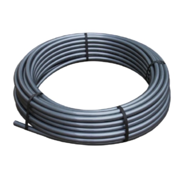 Труба PE-Xa/EVOH сер Дн25х3,5 Ру10 Т95C 50м РОС Полипластик