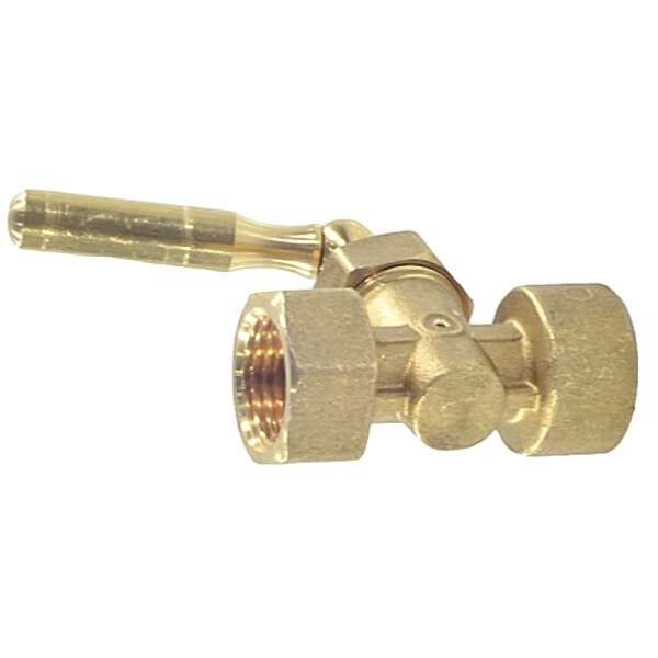 Кран д/ман лат 151 G1/2" Ру16 м/м рук Icma 90151AD05