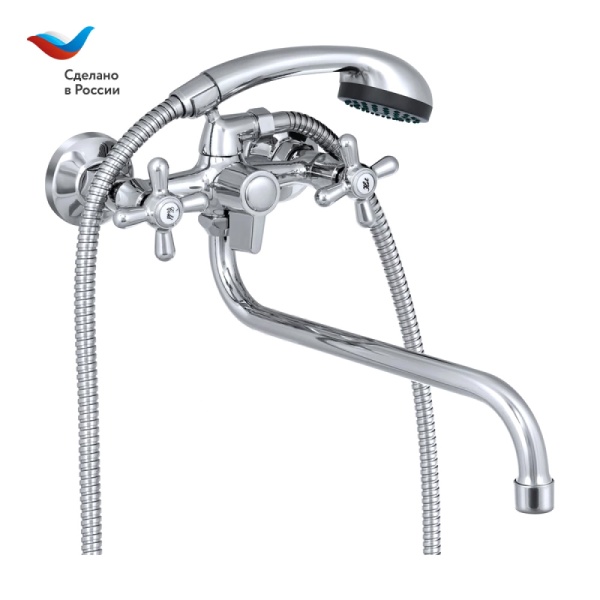 Смес/ванна О-серия к/затв дл/изл в/к Прораб Славен СЛ-ДВ-О31