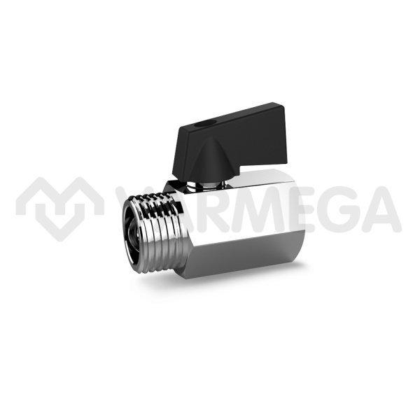 Кран шаровый Mini Varmega Classico VM03101 1/2" НР-ВР, ручка-флажок