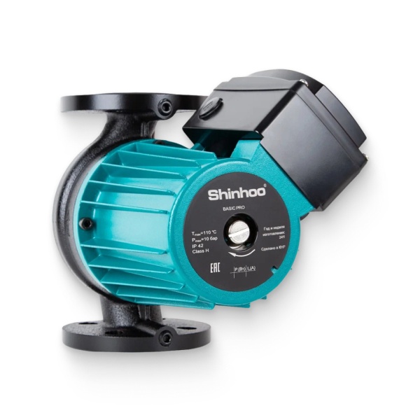 Насос циркул BASIC PRO 50-16SF PN10 230В в/к Shinhoo 71241014