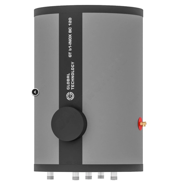 Бойлер косв нагрева 120л GT inox bc 120 1т/о б/к ТЭН GlobalTechnology 1221120