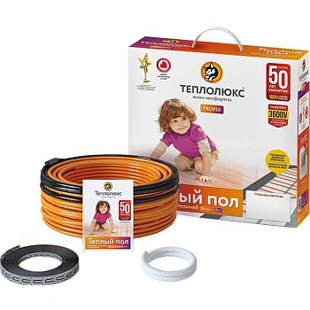 Кабель нагревательный "Теплолюкс" Tropix ТЛБЭ 13,0 м/190 Вт