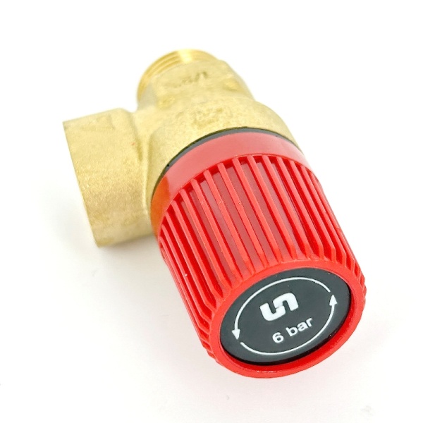 Клапан предохранительный НВ 1/2", 6 бар