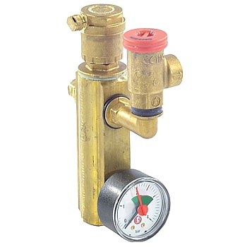 Группа безопасности водонагревателя, ELSEN, до 10 кВт, 3/4", В, сраб. бар-7, T°C -от +2 до +95