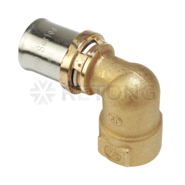 Угольник МП/PE-X пресс лат Дн26х3/4"х90гр ВР Giacomini RM129Y049
