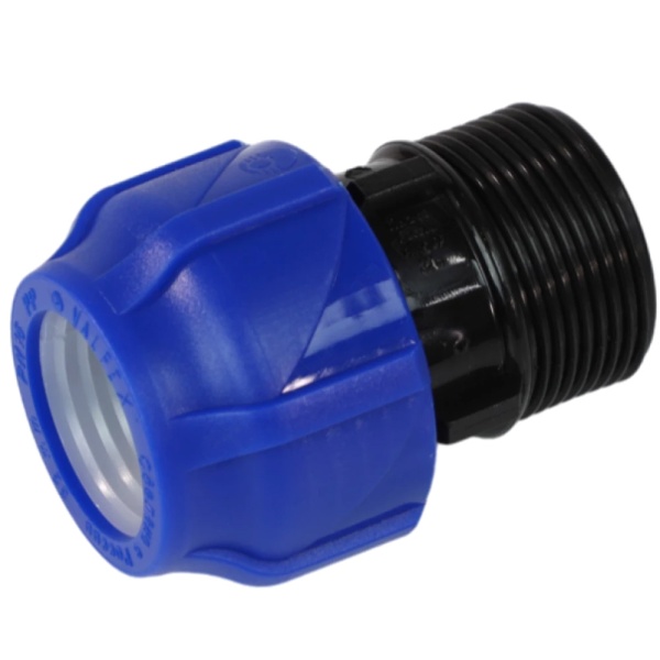 Муфта компресс ПЭ Дн32х1 1/4" НР Ру16 VALFEX 121001132114