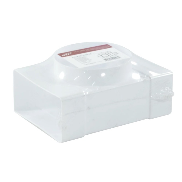 Соединитель Т-обр пласт 60х120/D100/60х120 Эра 612ТФ10П