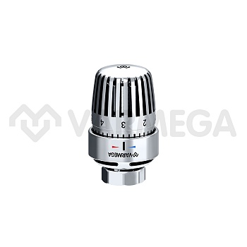 Термостатическая головка (термостат) Varmega VM11004, жидкостная, M30х1.5, с отметкой 0, хром