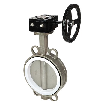 Затвор поворот нерж PTFE Ду250 Ру16 ред д/нерж 2040R Benarmo