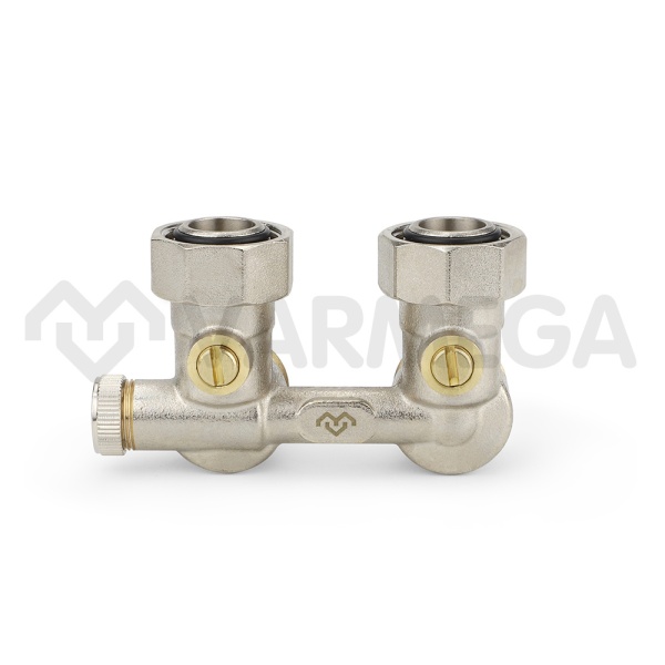 Узел нижнего подключения Varmega VM13801 3/4"EKх3/4"EK НР-ВР, угловой, для однотрубных систем