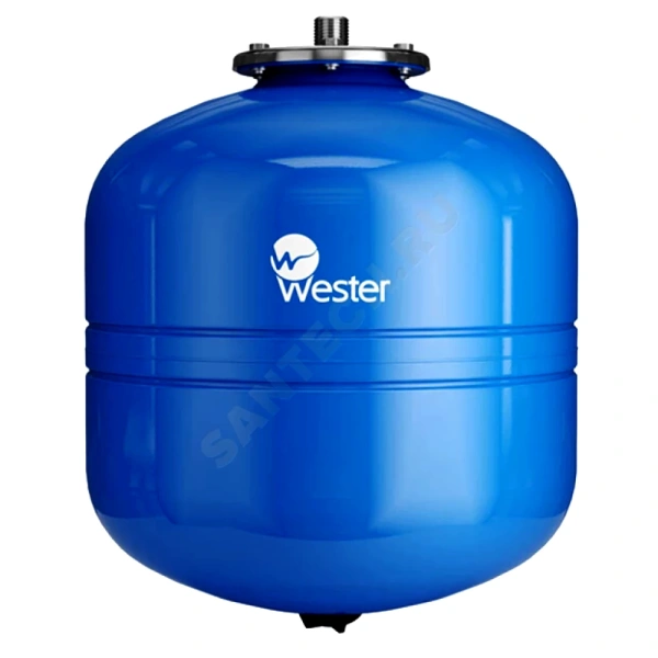 Гидроаккумулятор верт син 35л 10атм 3/4" НР WAV Wester 0-14-1080