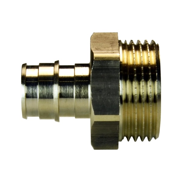 Муфта PE-X лат радиал Дн40х1 1/2" НР РОС GX107ACY077