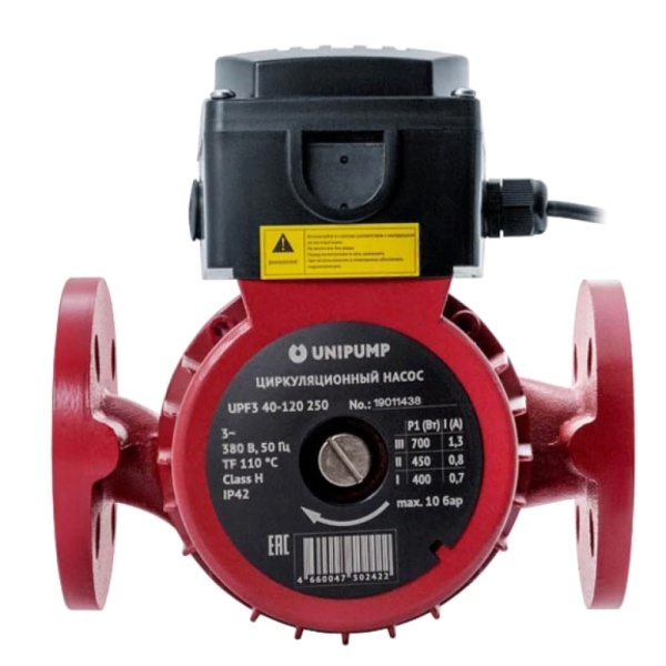 Насос циркул UPF3 50-160 280 PN10 400В Unipump 53970
