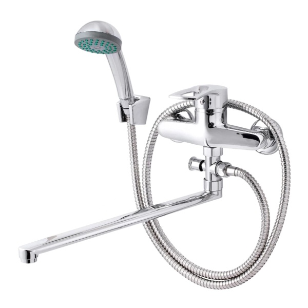 Смес/ванна ПСМ-521-К017 однор дл/изл плоск Lобр в/к ПЛЮС Профсан PSM-521-017