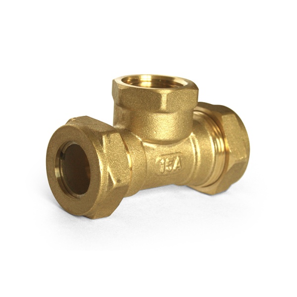 Тройник лат 15Aх1/2"х15 обж/м STAHLMANN STFL1501/215BEF