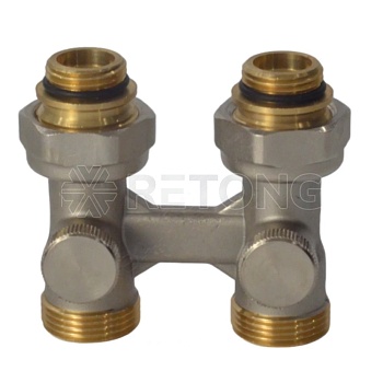 Узел ниж/п Ду15 Ру10 1/2x3/4" ПУ прям в/к двухтр Heaton