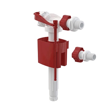 Арматура д/бачка налив 3/8" и 1/2" пл/ш б/под Alca А150UNI