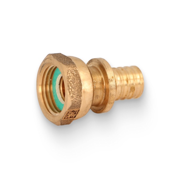 Муфта PE-X бр аксиал Дн16х1/2" нак/г RX+ Рехау 14563353001