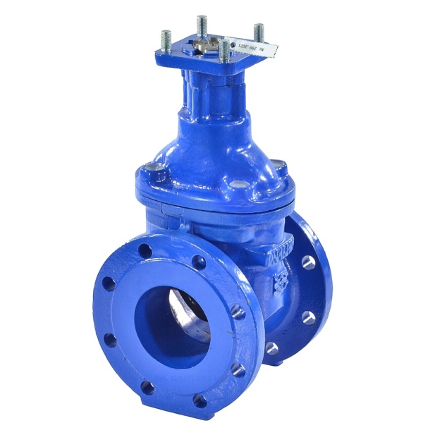 Задвижка чуг аналог МЗВ Ду100 Ру16 75C п/эл Завод им Гаджиева