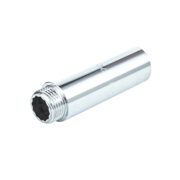 Удлинитель лат Ду15 м/р L=80мм хр Aquasfera 9031-08