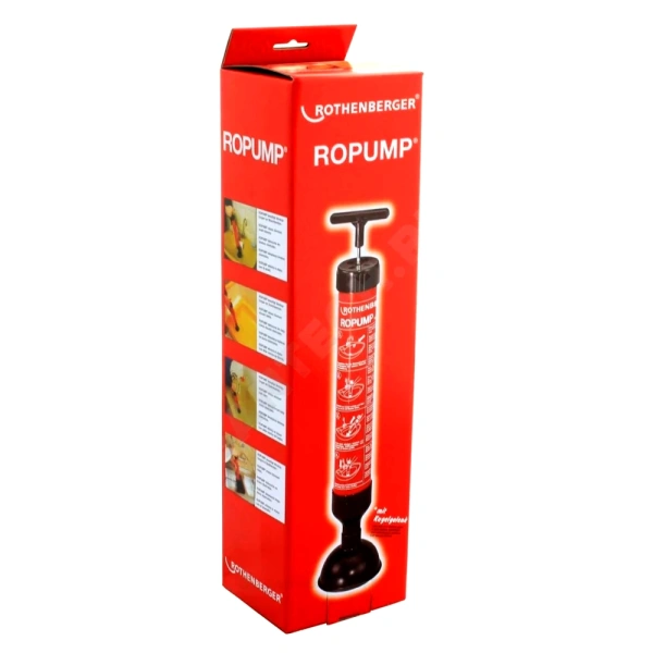 Вантуз сантех Ropump д/прочист труб с пневмоцилинд Rothenberger 71991