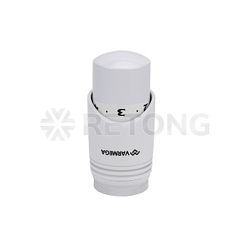 Термостатическая головка (термостат) Varmega VM11201, жидкостная, M30х1.5, белая