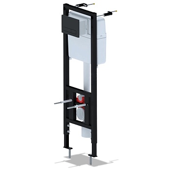 Инсталляция д/унит кнопка мех черн мат WP1430 АНИ Пласт WCP4143
