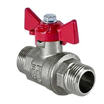 Кран шар лат 11Б27фт1М нк Ду20 Ру40 р/р баб VALFEX VF.219.NB1.034.N/P59