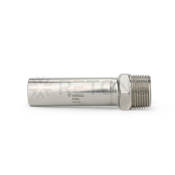 Муфта-вставка Varmega Inox Press с наружной резьбой VM708001505, 15a×3/4"