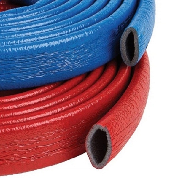 Теплоизоляция трубная 028х06 мм K-FLEX PE COMPACT п/э, цвет красный, 2 м