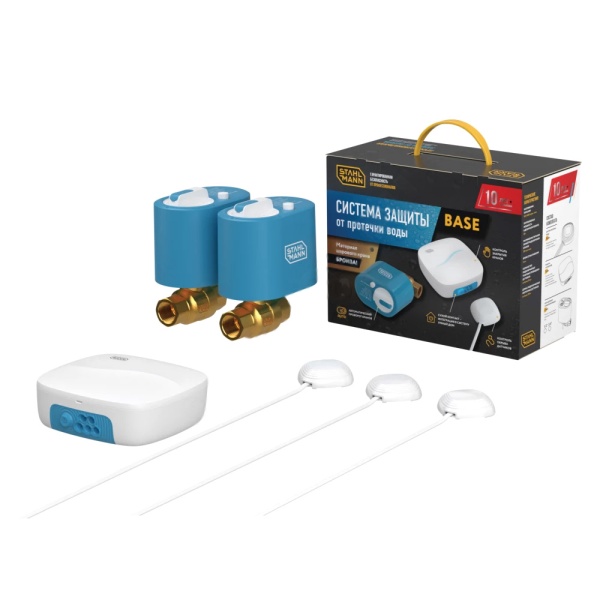 Защита от протеч Base Ду15 Ру40 м/м 12В STAHLMANN 2287301