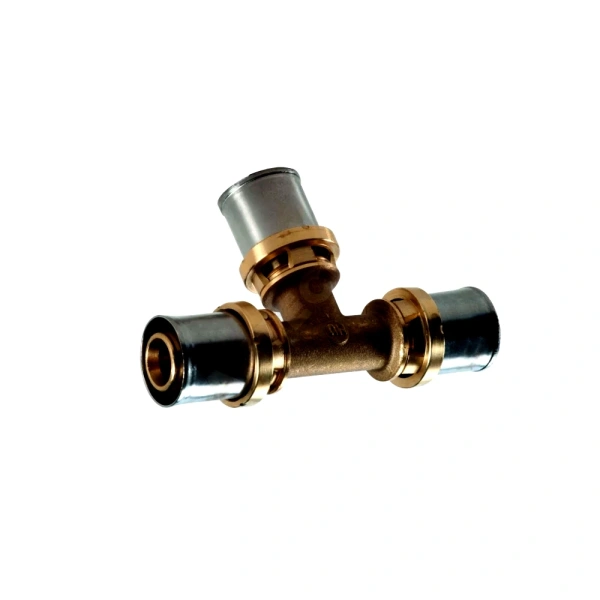 Тройник МП/PE-X пресс лат Дн32 Giacomini RM150Y011