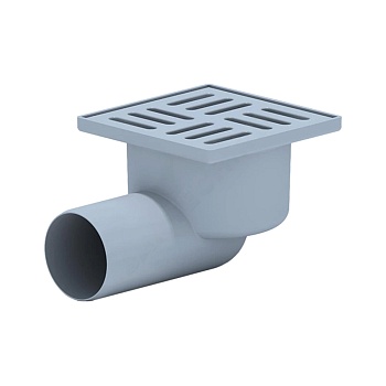 Трап нерег гор/вып гидр/затв Дн50 пласт/реш 100х100 АНИ Пласт TA5104