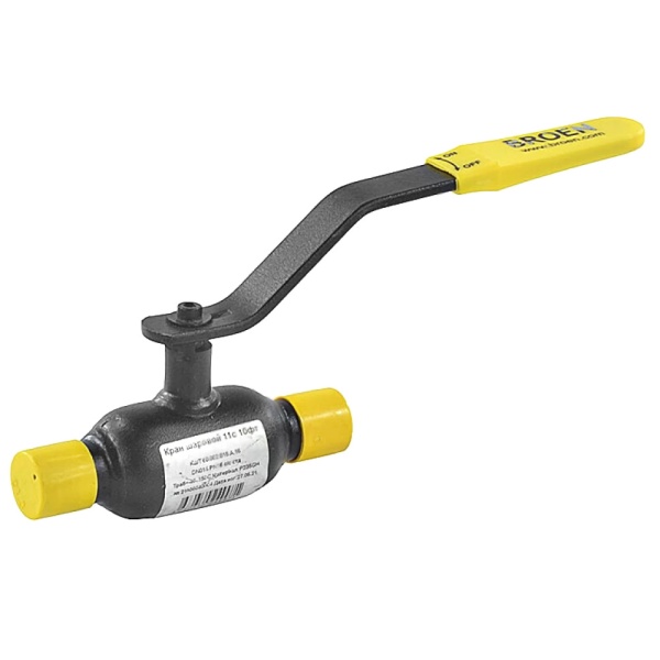 Кран шар ст 11с10фт Ду15 Ру16 п/привар BROEN КШТ 60.002.015.А.16