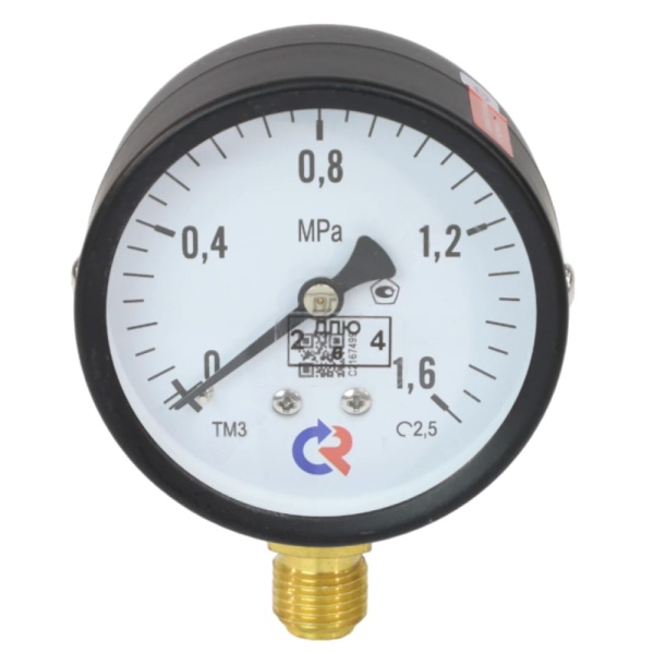 Манометр рад ТМ-310Р.00 0-1,6МПаДк63 G1/4" ст Росма 00000009024