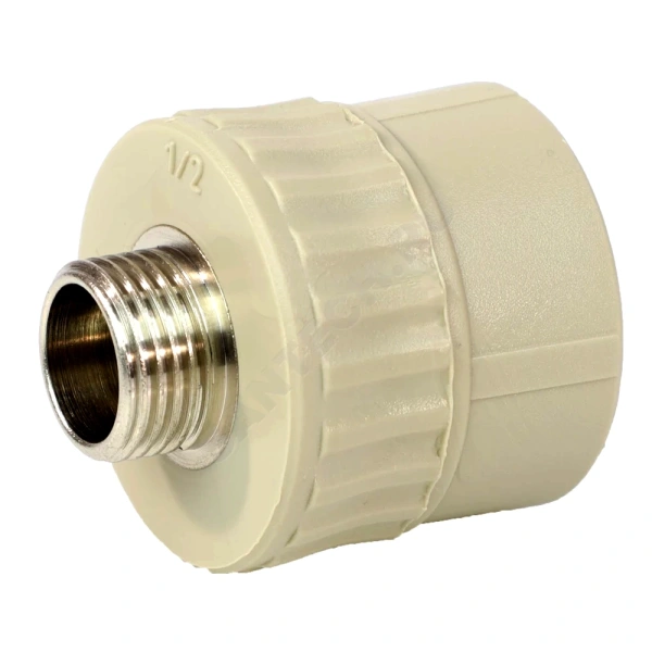 Муфта PP-R сер комб Дн25х3/4" НР VALFEX 10130025Г