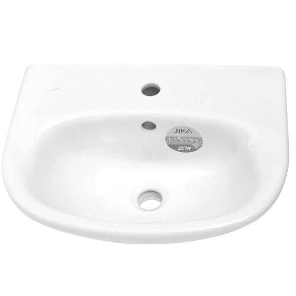 Умывальник Zeta 55 2/вел 1/отв в/к Jika 8.1039.1.000.104.9